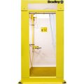 Bradley BradleyÂ Indoor Enclosed Safety Shower W/ Tepid Water Inlet S19372FW